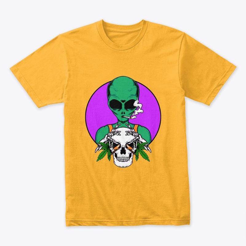 Alien Skull Weed