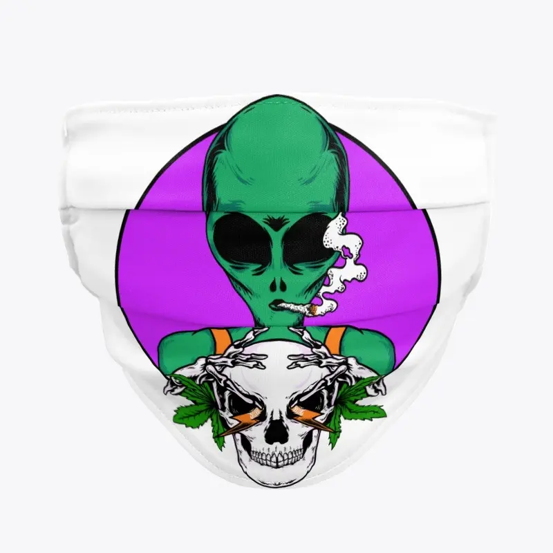 Alien Skull Weed